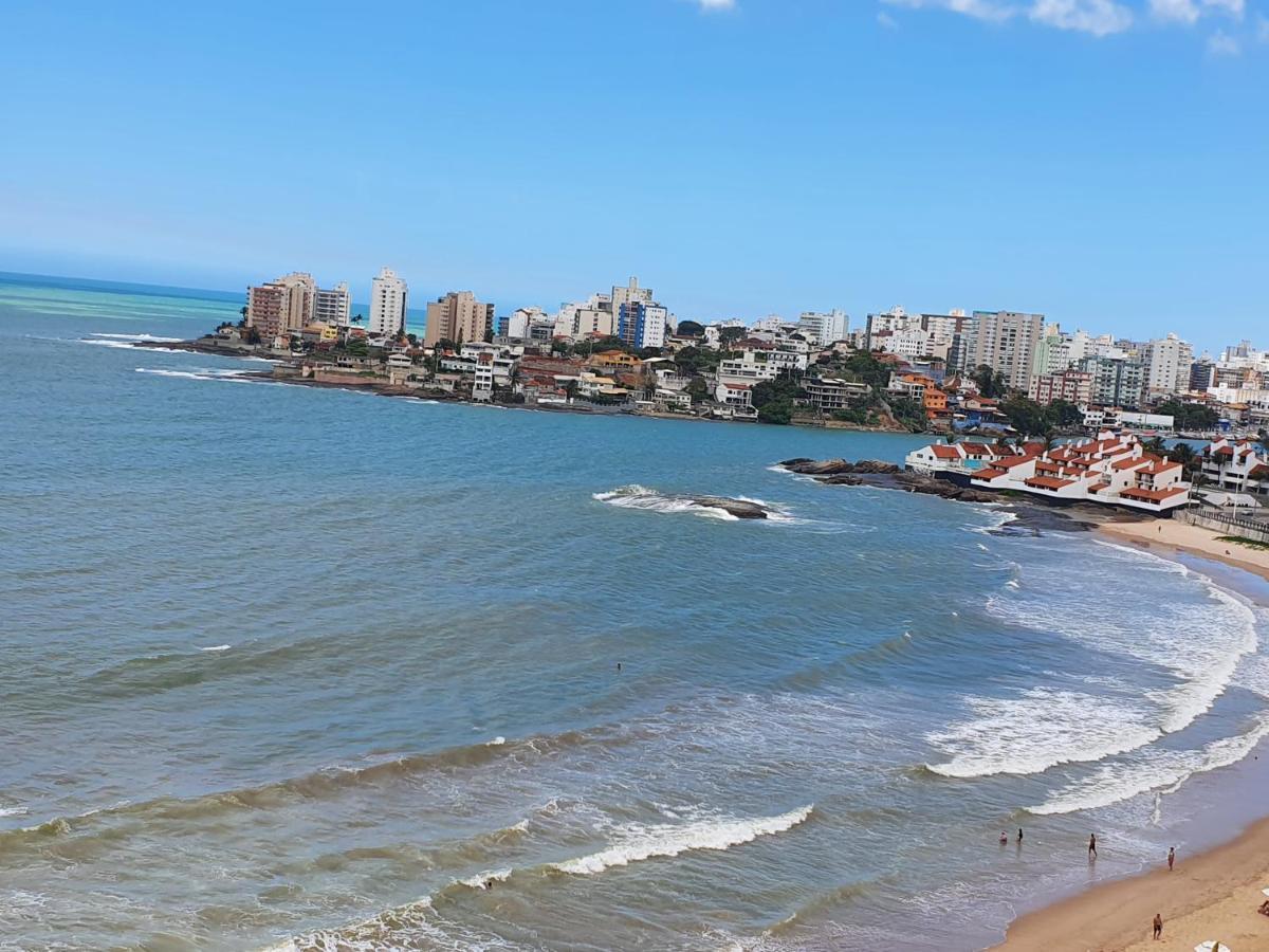 Vista Panoramica Para O Mar Da Praia Do Morro Guarapari Daire Dış mekan fotoğraf